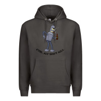 Smoke Futurama Ctrl Alt Shift Kill Bender Premium Hoodie - artisFamous