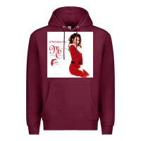 Burgundy All I Want for Christmas Is You Premium Hoodie - artisFamous