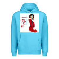 Ocean Blue All I Want for Christmas Is You Premium Hoodie - artisFamous