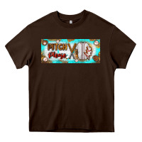 Chocolate Brown pitch please Heavy Core Tee - BundleAndBundleShop