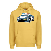 Antique Gold police car Premium Hoodie - artisFamous