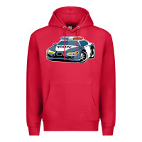 Cardinal police car Premium Hoodie - artisFamous