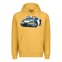 Mustard police car Premium Hoodie - artisFamous