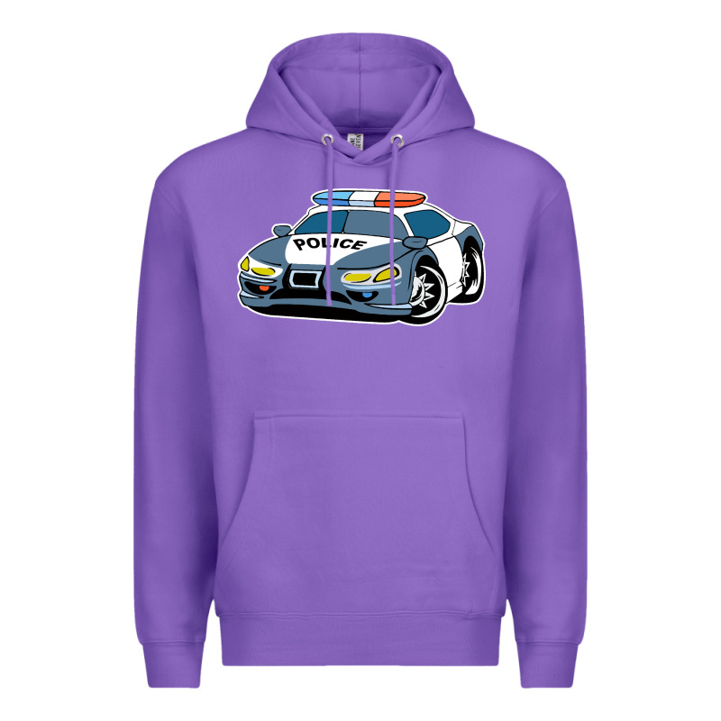 Police Car Premium Hoodie by artisFamous | Teevron
