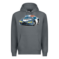 Rock police car Premium Hoodie - artisFamous