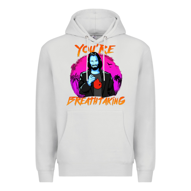 You Are Breathtaking Keanu Reeves Actor Premium Hoodie by artisFamous | Teevron