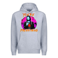 Heather Grey you are breathtaking keanu reeves actor Premium Hoodie - artisFamous