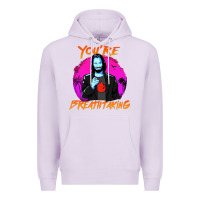 Lilac you are breathtaking keanu reeves actor Premium Hoodie - artisFamous