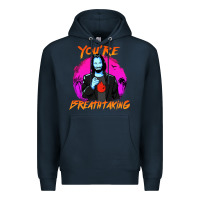 Navy you are breathtaking keanu reeves actor Premium Hoodie - artisFamous