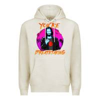 Oatmeal Heather you are breathtaking keanu reeves actor Premium Hoodie - artisFamous