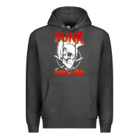Charcoal Heather music punk Premium Hoodie - artisFamous