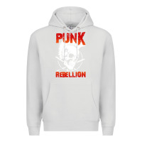 Dove Grey music punk Premium Hoodie - artisFamous