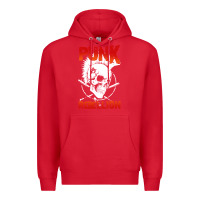 Red music punk Premium Hoodie - artisFamous
