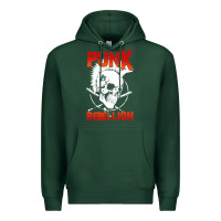 Sports Green music punk Premium Hoodie - artisFamous