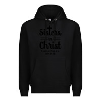 Black sister in christ Premium Hoodie - artisFamous