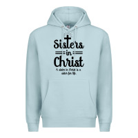 Blue Mist sister in christ Premium Hoodie - artisFamous