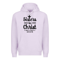 Lilac sister in christ Premium Hoodie - artisFamous