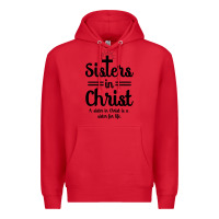 Red sister in christ Premium Hoodie - artisFamous