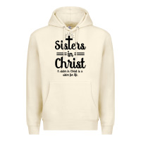 Sandshell sister in christ Premium Hoodie - artisFamous
