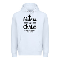 White sister in christ Premium Hoodie - artisFamous
