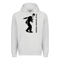 Dove Grey Original Rude Boy Style Premium Hoodie - artisFamous