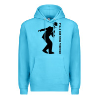 Ocean Blue Original Rude Boy Style Premium Hoodie - artisFamous