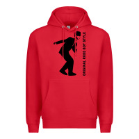 Red Original Rude Boy Style Premium Hoodie - artisFamous