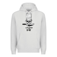 Dove Grey bourdain cook free or die Premium Hoodie - artisFamous