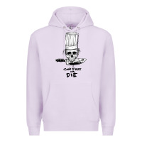 Lilac bourdain cook free or die Premium Hoodie - artisFamous