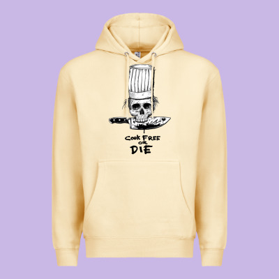 Bourdain Cook Free Or Die Premium Hoodie Designed By Artisfamous