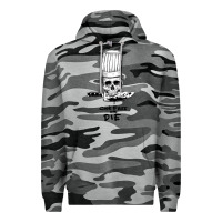 Slate Camo bourdain cook free or die Premium Hoodie - artisFamous