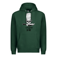 Sports Green bourdain cook free or die Premium Hoodie - artisFamous