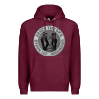 Burgundy Dance The Ska, classic version Premium Hoodie - artisFamous