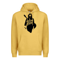 Antique Gold sugar music guitar Premium Hoodie - artisFamous