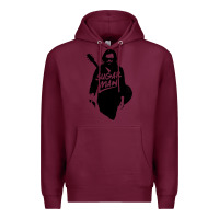 Burgundy sugar music guitar Premium Hoodie - artisFamous