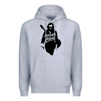 Heather Grey sugar music guitar Premium Hoodie - artisFamous