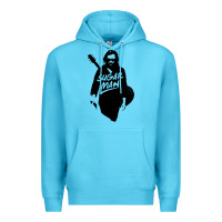 Ocean Blue sugar music guitar Premium Hoodie - artisFamous