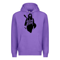Purple sugar music guitar Premium Hoodie - artisFamous