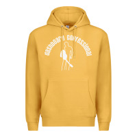 Mustard DASHBOARD CONFESSIONAL Premium Hoodie - artisFamous