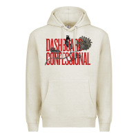 Oatmeal Heather DASHBOARD CONFESSIONAL Premium Hoodie - artisFamous