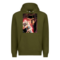 Army Green gambit Premium Hoodie - artisFamous