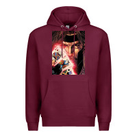 Burgundy gambit Premium Hoodie - artisFamous