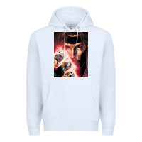 White gambit Premium Hoodie - artisFamous