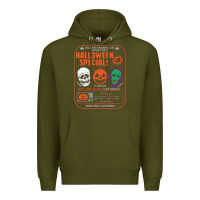 Army Green halloween specials season of the witch Premium Hoodie - artisFamous