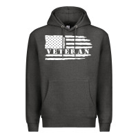 Charcoal Heather american veteran, patriotic american tee, army style sweatshirt Premium Hoodie - artisFamous