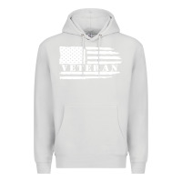 Dove Grey american veteran, patriotic american tee, army style sweatshirt Premium Hoodie - artisFamous