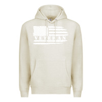Oatmeal Heather american veteran, patriotic american tee, army style sweatshirt Premium Hoodie - artisFamous