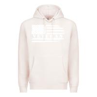 Pale Pink american veteran, patriotic american tee, army style sweatshirt Premium Hoodie - artisFamous