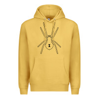 Antique Gold black widow Premium Hoodie - artisFamous