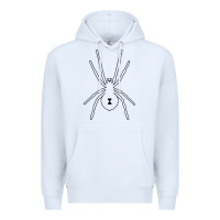 White black widow Premium Hoodie - artisFamous